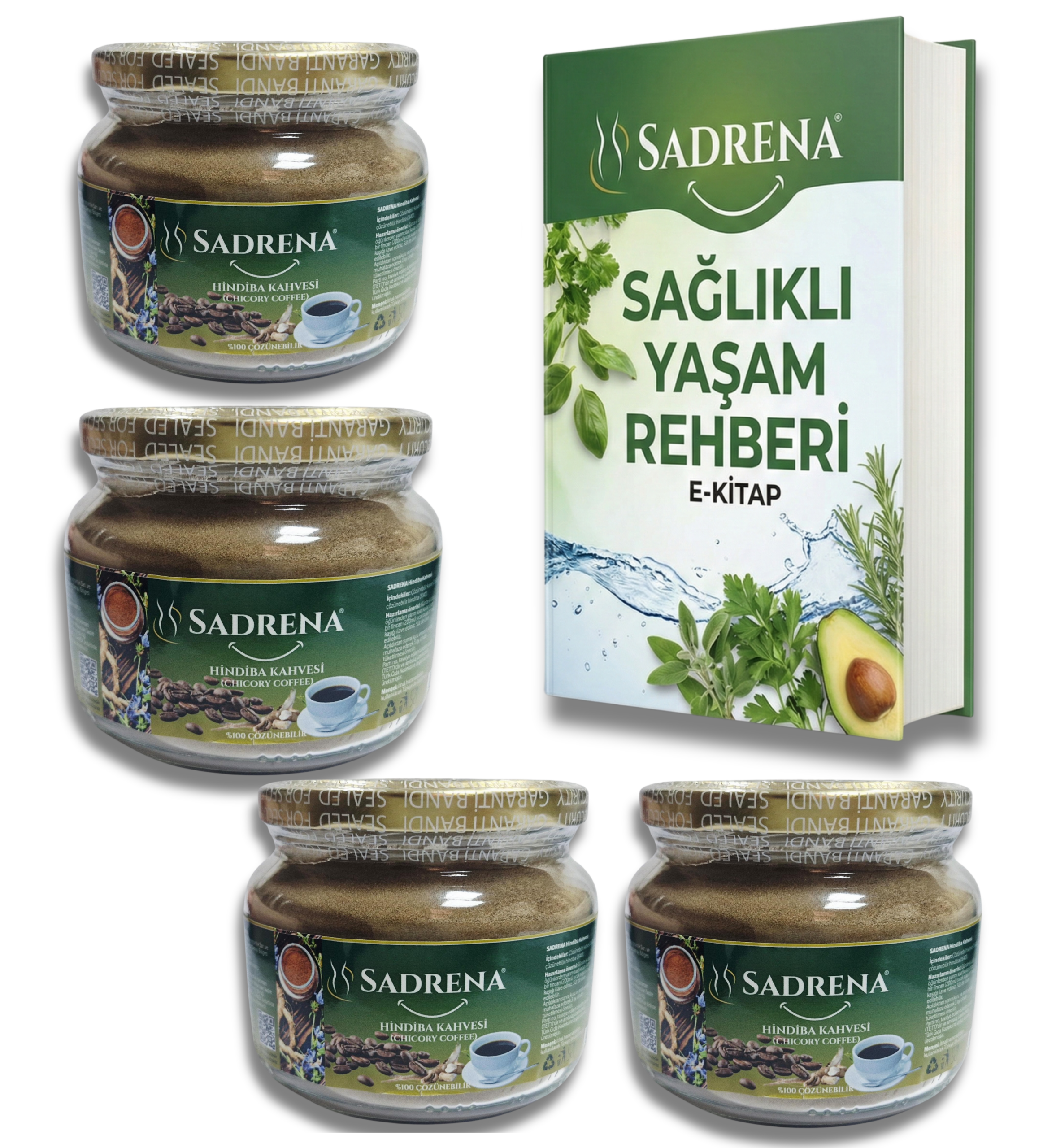 Sadrena Hindiba Kahvesi (4 adet) Pro Paketi